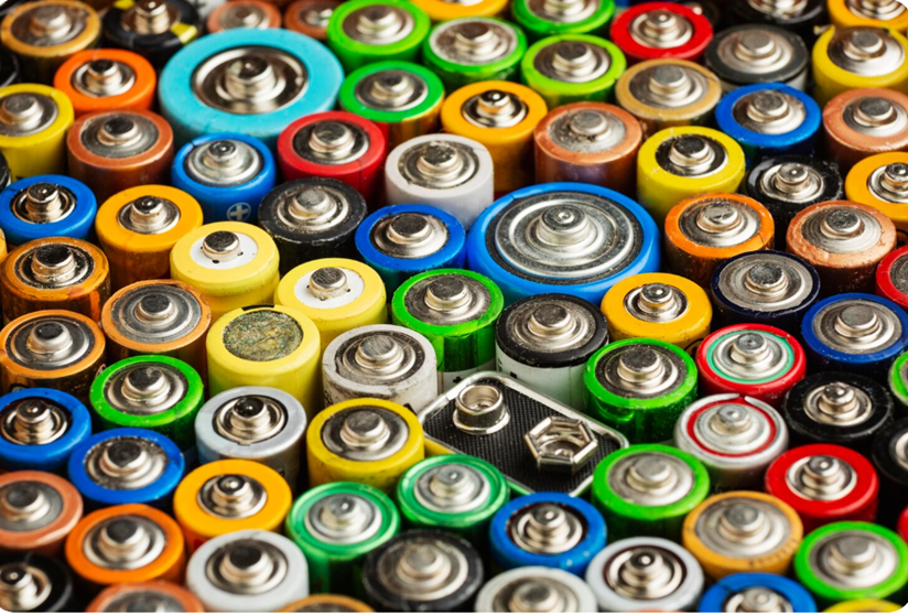 photo of collection of batteries